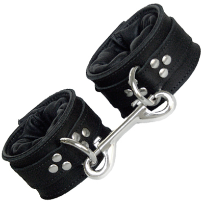 Padded Leather Wrist + Ankle Restraints