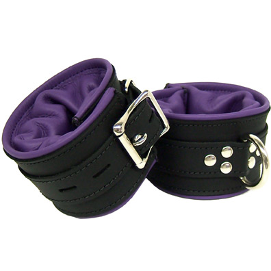 Padded Leather Wrist + Ankle Restraints