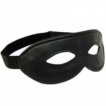 Black Leather Bandit Mask