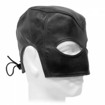 Black Leather Half Hood