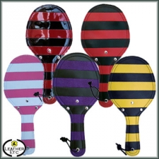 Leather Paddle With Stripes Leather Paddle With Stripes
