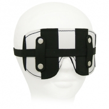Black/White Combination Blindfold - Lined Black/White Combination Blindfold - Lined