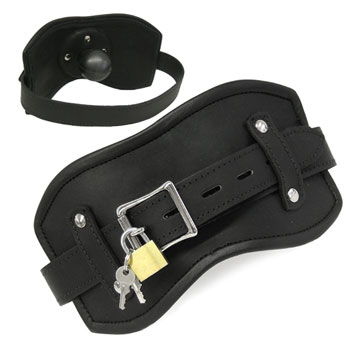 Bondage Mouth Gag With Lock