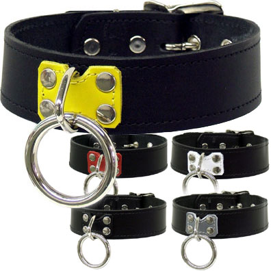 Accented Halter Ring Collar