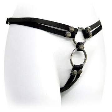 Double Decker Dildo Harness