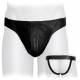 Genuine Leather Plain Vent Jock
