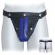 Striped Zipper Front Cod Jock