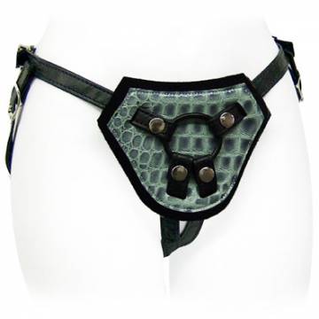 Exotic Blue Bronco Strap On - Neoprene Lined