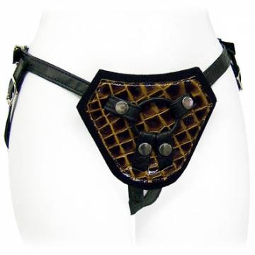 Exotic Mustard Bronco Strap On - Neoprene Lined