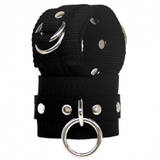 Ankle Cuffs/Restraints In Black Webbing Ankle Cuffs/Restraints In Black Webbing