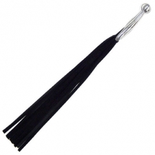 Nubuck Leather Flogger With Metal Handle Nubuck Leather Flogger With Metal Handle