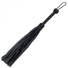 Black Soft Cow Hide Flogger Black Soft Cow Hide Flogger