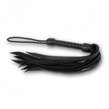 Black Leather Small Flogger Black Leather Small Flogger