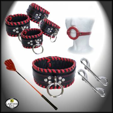 Bondage Set With Unique Accessories