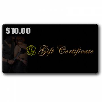 $10 Digital Gift Certificate