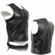 Leather Tank Top With Zipper Front