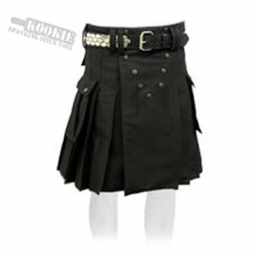 Black Garment Scottish Kilt