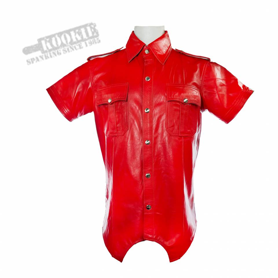Solid Leather Shirt
