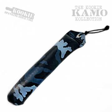 12 Inch Blue Camo Leather Dildo