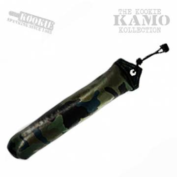 12 Inch Green Camo Leather Dildo