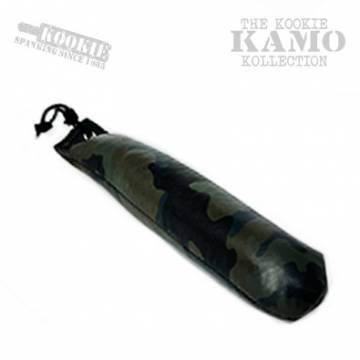 8 Inch Green Camo Leather Dildo