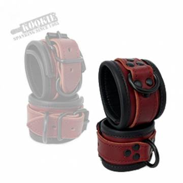 Blackware Leather Wrist + Ankle Restraints [D-Ring]