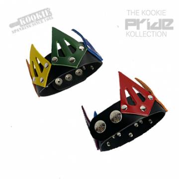 Rainbow Crown Armband