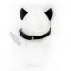 Vegan Leather Cat Mask