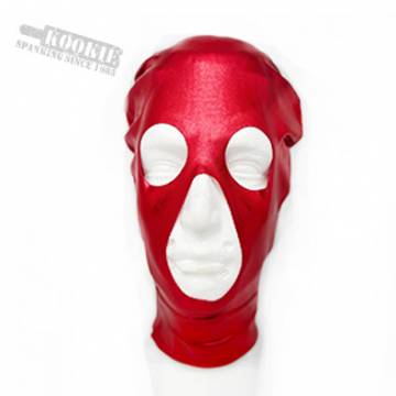Metallic Red Fabric Hood