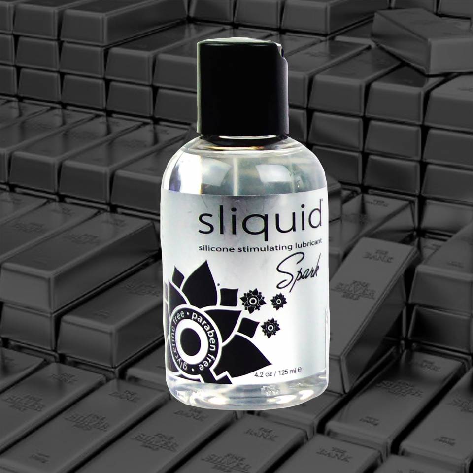 sliquid naturals silver silicone lubricant Sliquid Naturals Silver - Pharmaceutical Grade Personal Lube, 8.5 Fl. Oz.  (251 ml)