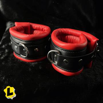 Leather Padded Wrist and Ankle Restraints