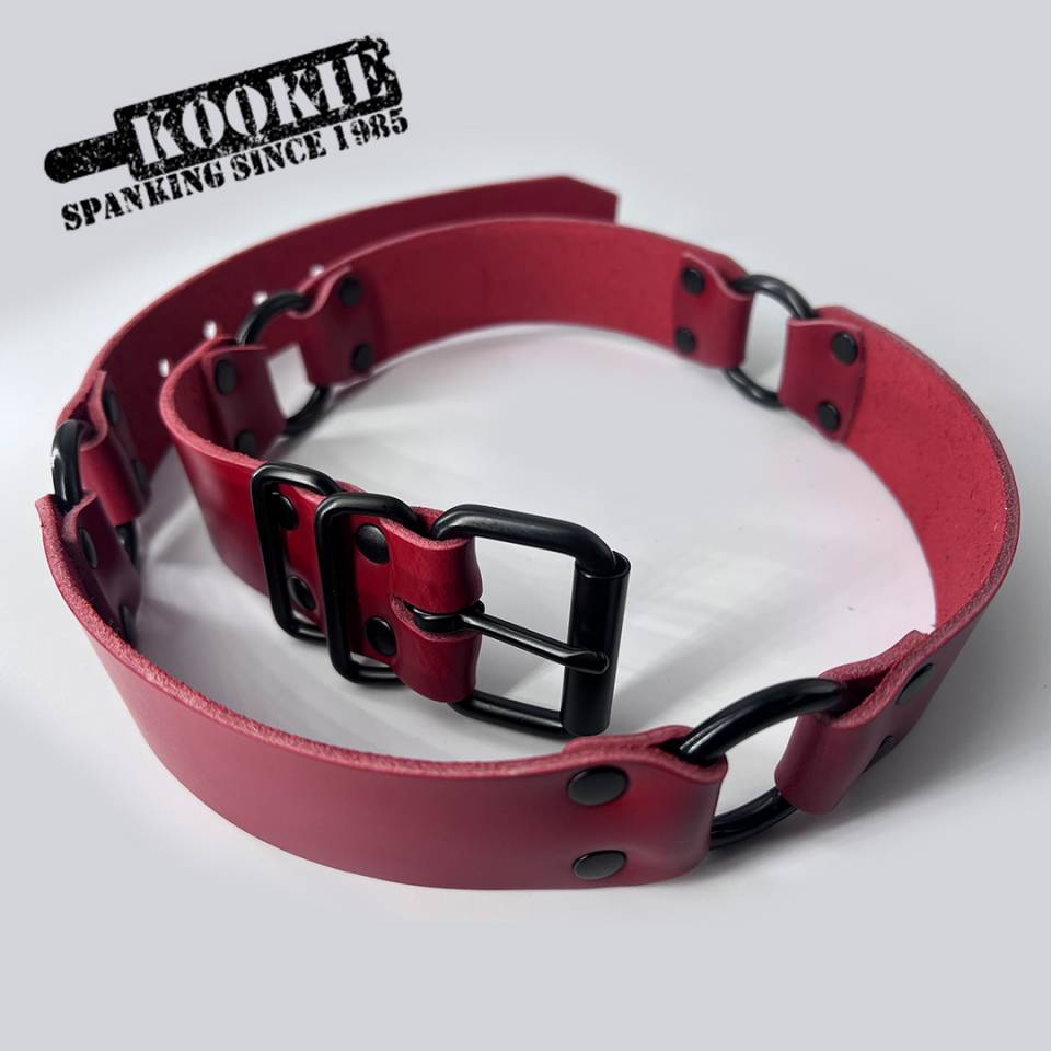 Blackware Four Ring Leather Belt