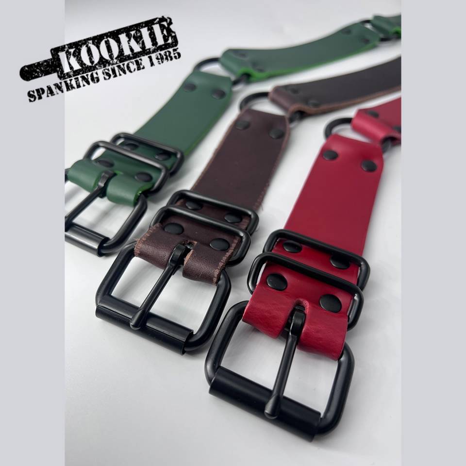 Blackware Four Ring Leather Belt