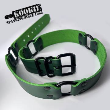 Blackware Four Ring Leather Belt