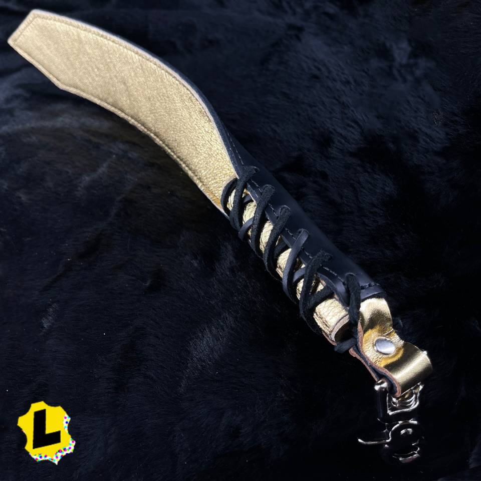 Leather Laced BDSM Slapper
