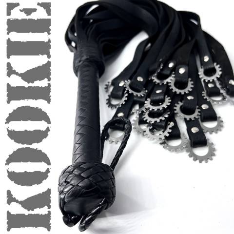 Black Leather Gear Flogger