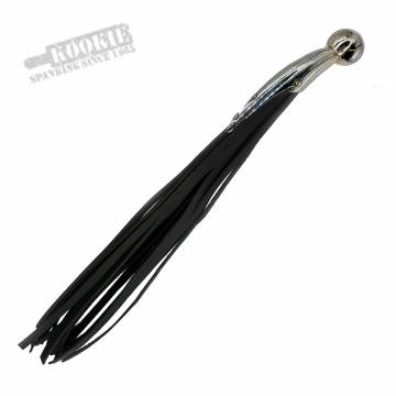 Nubuck Leather Flogger With Metal Handle