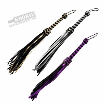 Metallic Leather Flogger