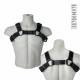 Bulldog Harness With Black Hardware