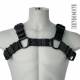 Bulldog Harness With Black Hardware