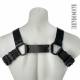 Bulldog Harness With Black Hardware