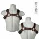 Bulldog Harness With Black Hardware