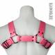 Bulldog Harness With Black Hardware