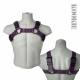 Bulldog Harness With Black Hardware