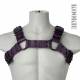 Bulldog Harness With Black Hardware