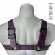 Bulldog Harness With Black Hardware