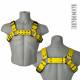 Bulldog Harness With Black Hardware