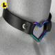 Rainbow Heart Collars