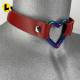 Rainbow Heart Collars