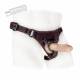 Blackware Burgundy Strap On Harness